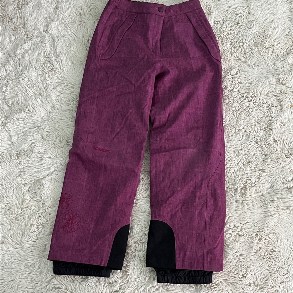 Marmot Dark Purple Snow Pants